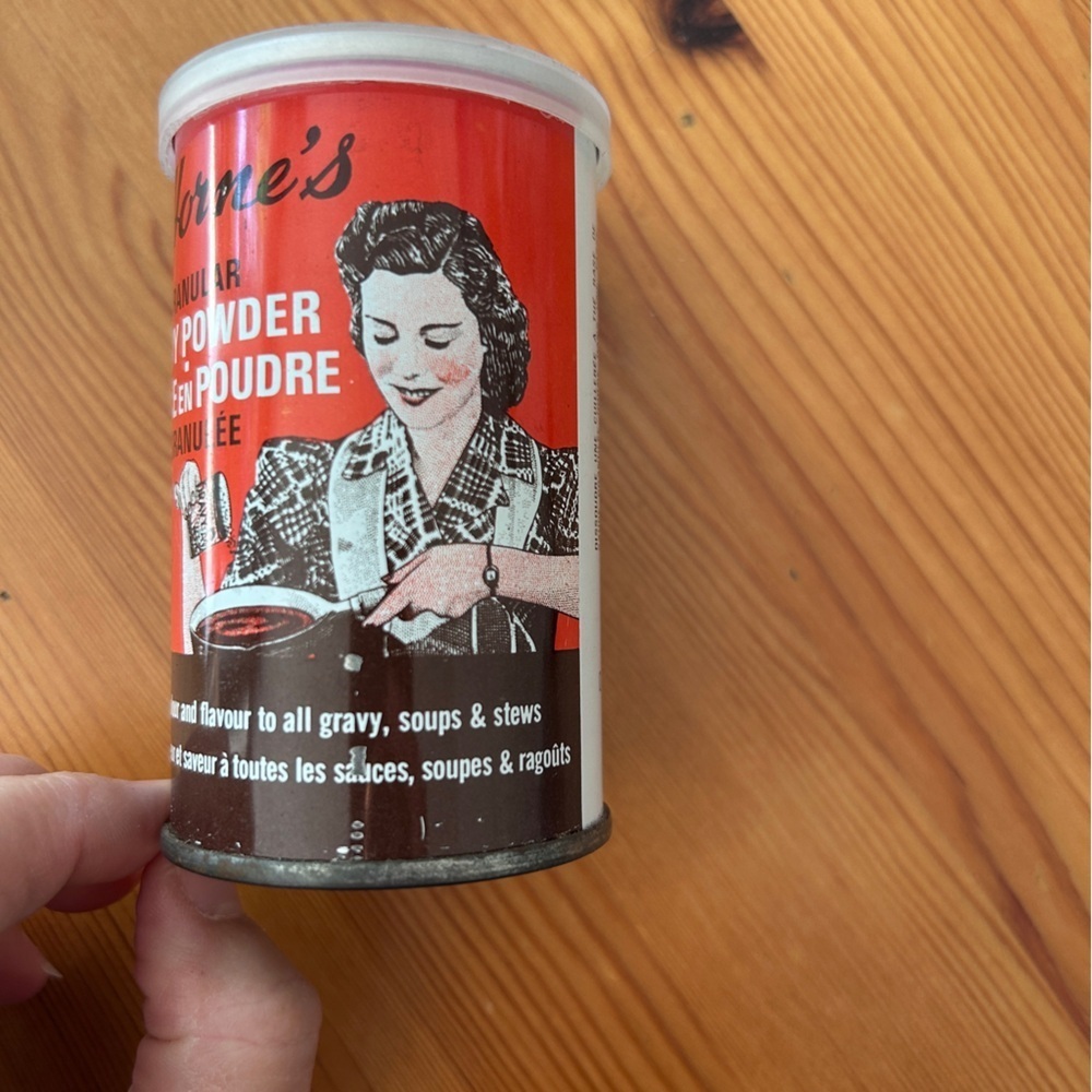 Vintage Horne’s Gravy Powder (Tin only) Tin kitchen Decor collector - Picture 2 of 11